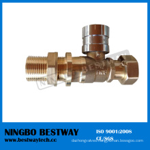 Brass Ball Valve with Lock for Water Meter Price (BW-L19)